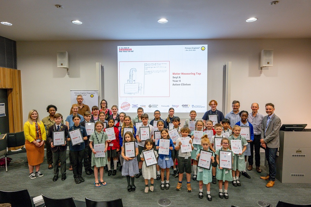 University of Southampton Awards 2023 group photo Primary Engineer